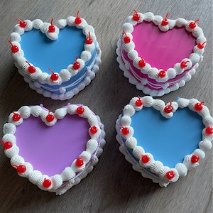 Cherry Fake Cake Jewelry Box