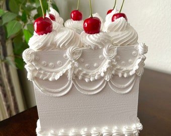 Wedding Cake Tissue Box Cover