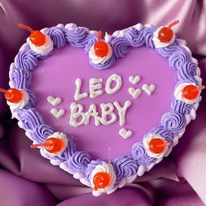 Purple Cake Jewelry Box *CUSTOMIZABLE*