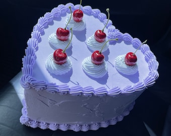 Buttercream Heart Cake / Fake Cake / Diplay Cake