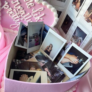Heart Shaped Fake Cake Box / Hot & Smart Graduation Cake / Customizable Heart Cake Box image 8