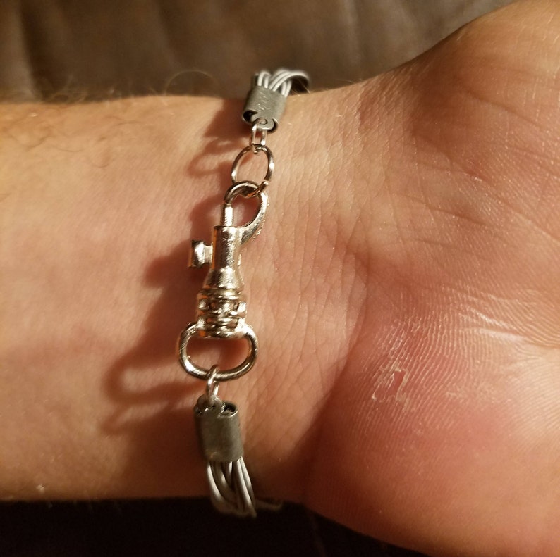 Guitar String Bracelet Mens or Unisex Bracelet 12 String Etsy