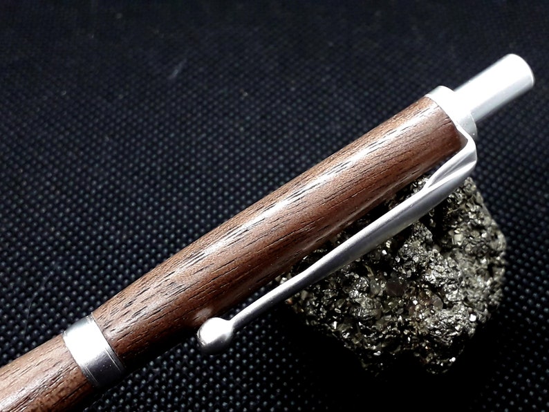 Real Wood Pen /& Pencil Set Click Pencil Hand Turned Twist Pen