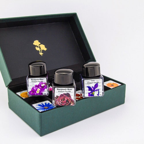 Diamine Flowers Box Set 10x 30ml Fountain Pen Ink shops Floral