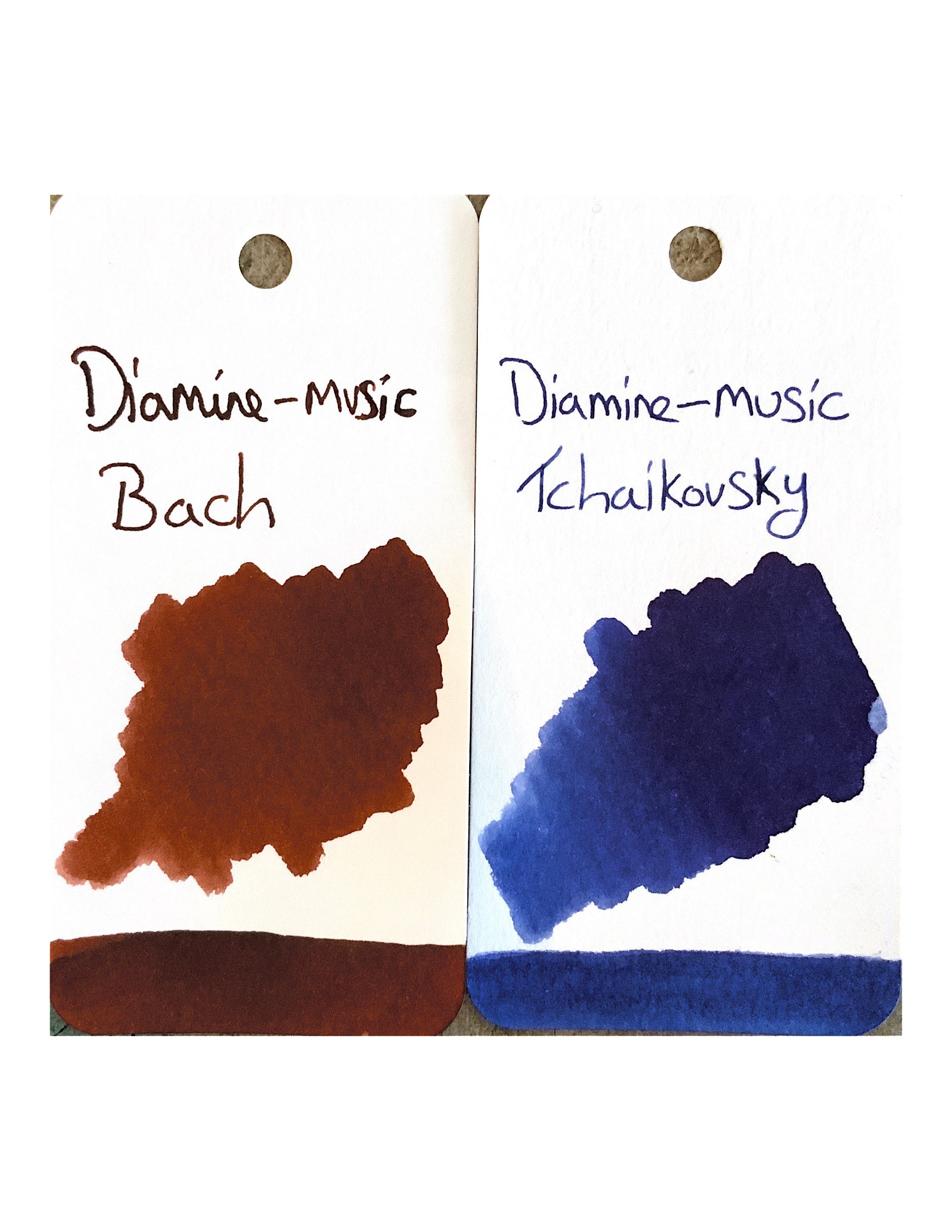 Diamine Musik Tinten-Set – 10x 30 Ml, Limitierte Edition, Handgemachte Manufakturtinte