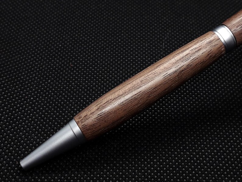 Real Wood Pen /& Pencil Set Click Pencil Hand Turned Twist Pen