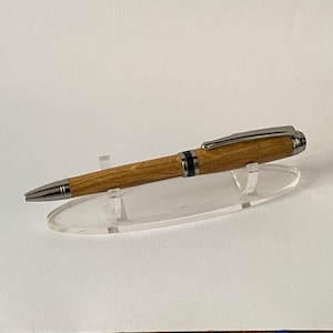 アイリッシュ ウイスキー バレル ボールペン - スタイル 1 | 手作りの木製オーク ペン