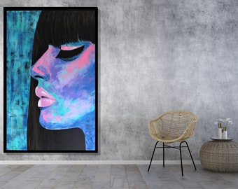 Abstraktemalereijd Etsy