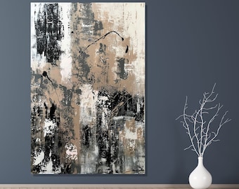 acrylbild leinwand acrylmalerei minimalistisch abstrakt abstrakte malerei unikat handgemalt wandbild gemälde leinwandbild abstraktes bild