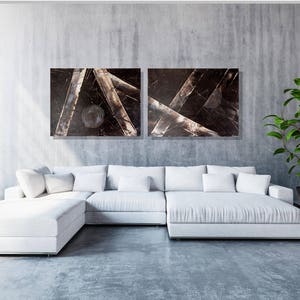 Abstrakte Kunst Leinwand braun beige Acrylbilder acrylmalerei abstrakt abstrakte malerei gemälde leinwandbild acryl malerei abstrakte bilder