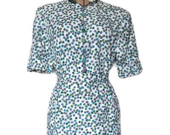 Itzel long sleeve top & Bayfall patchy skirt