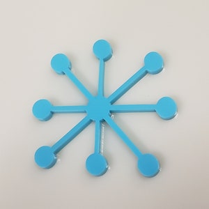 Atomic Starburst, 1/8&quot; Acrylic, Mid Century Modern, Retro, MCM, Crafts, Cutout, DIY Signs, Projects, Art Supplies, Mult. Sizes/Colors Avail.