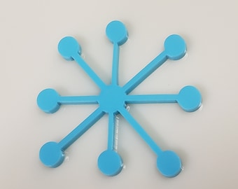 Atomic Starburst, 1/8&quot; Acrylic, Mid Century Modern, Retro, MCM, Crafts, Cutout, DIY Signs, Projects, Art Supplies, Mult. Sizes/Colors Avail.