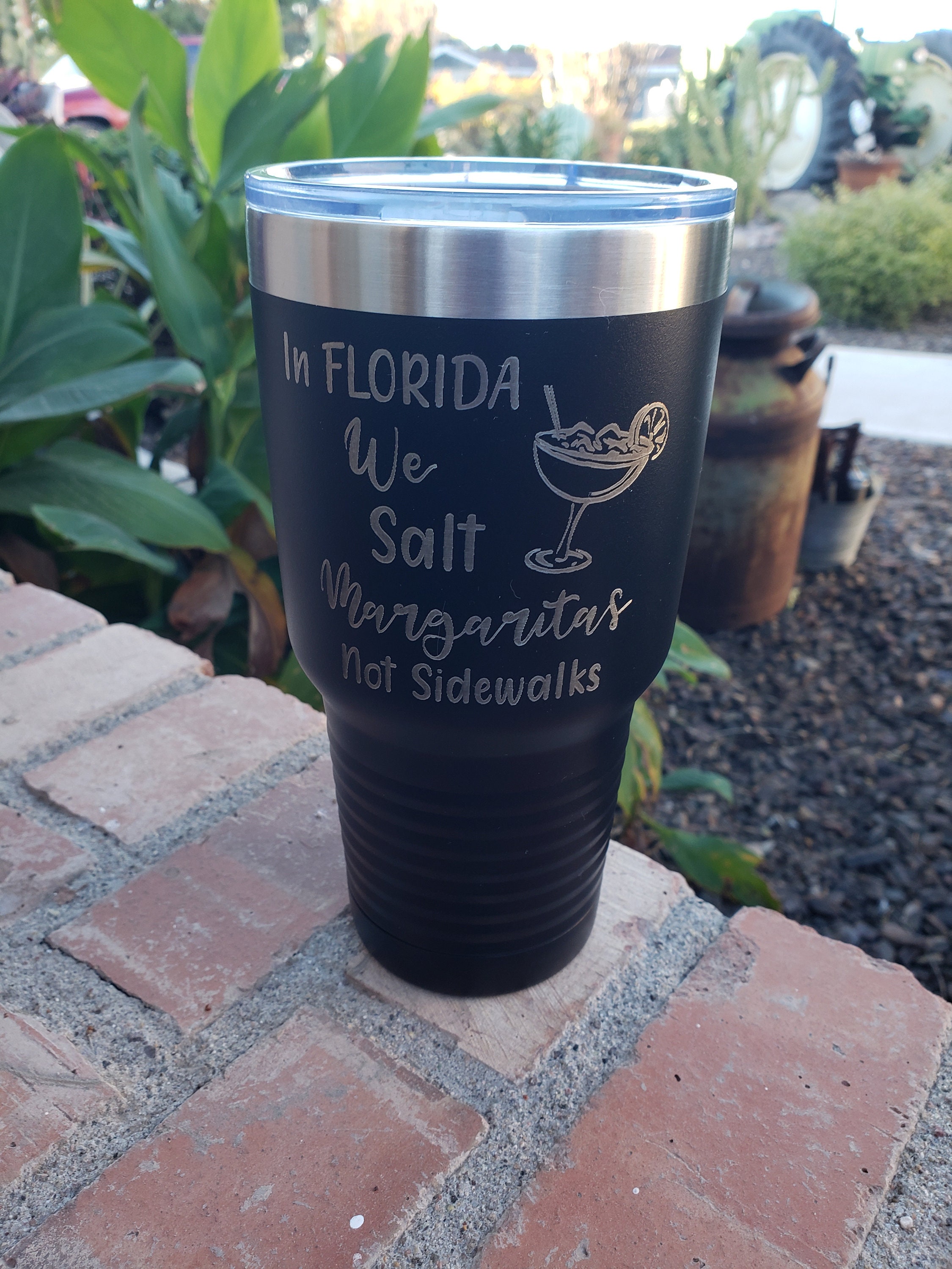 Not a Margarita Stainless Steel Tumbler  FREE shipping on this item, no  minimums.