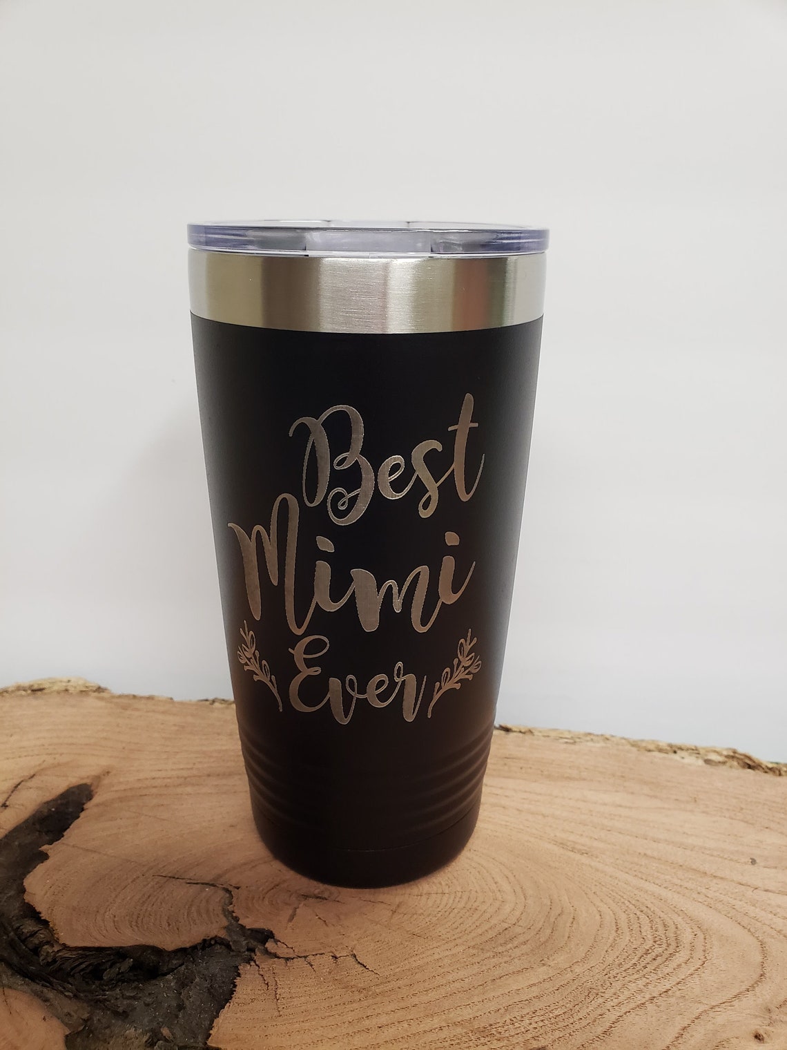 Kulturtasche „Best Yiayia Ever“ – Geschenk Für Oma, Schwarz Mit 3D-Druck, Stylisch & Praktisch