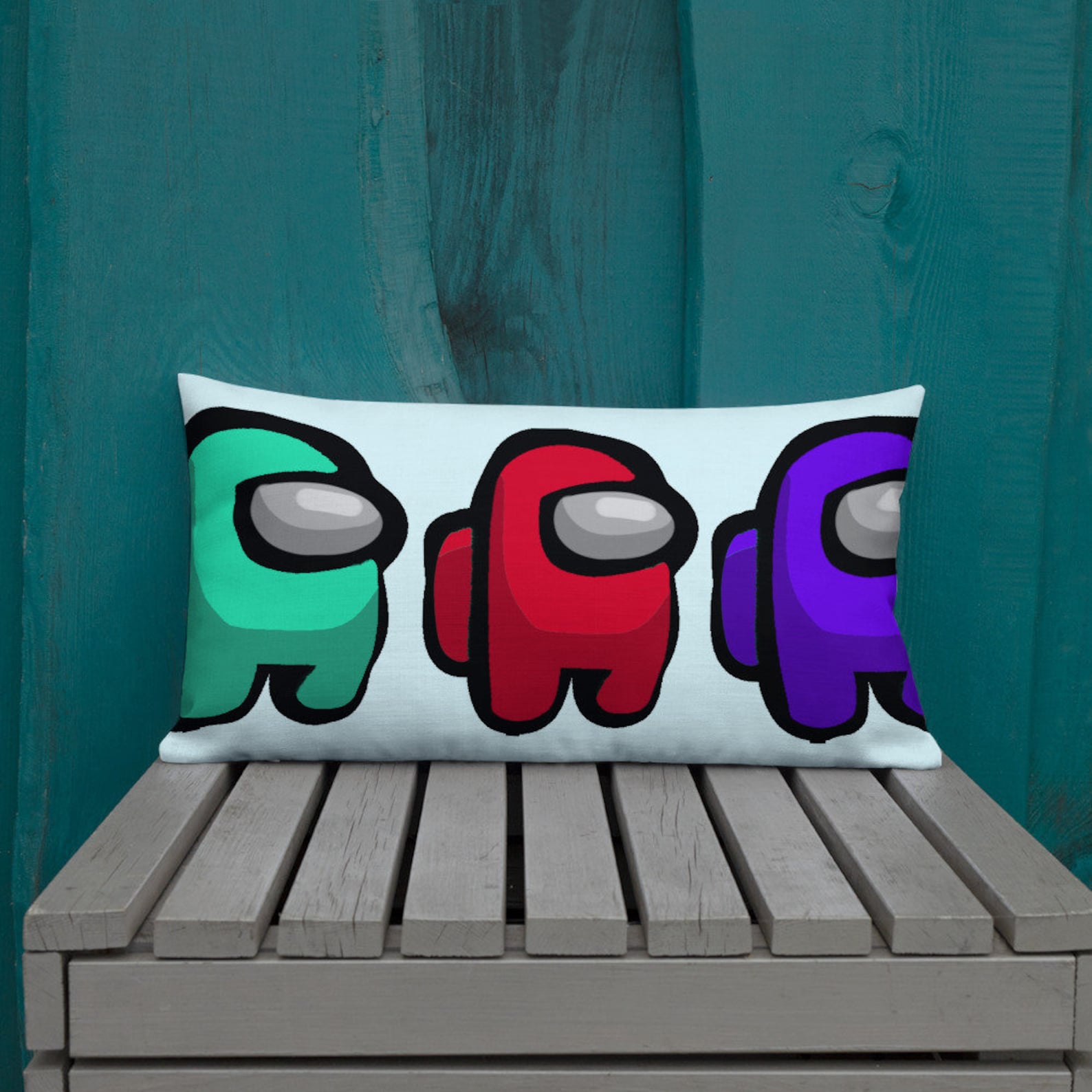 Among Us Pillow Kids Among Us Pillow Cute Kids Bedding Etsy