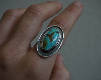 Hubei Turquoise Ring #2 - Adjustable