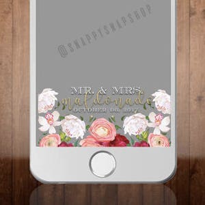 Wedding Snapchat Filter