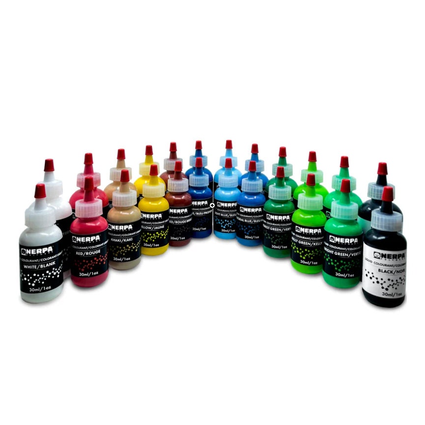 Resin Pigment, 24 Colors to Pick From Liquid Epoxy Resin Dye Resin Colorant  for Epoxy Resin Coloring, Paint, DIY Crafts Art Making 