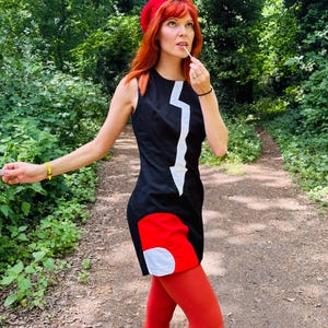 Vestido mod francés de Tim Bargeot.