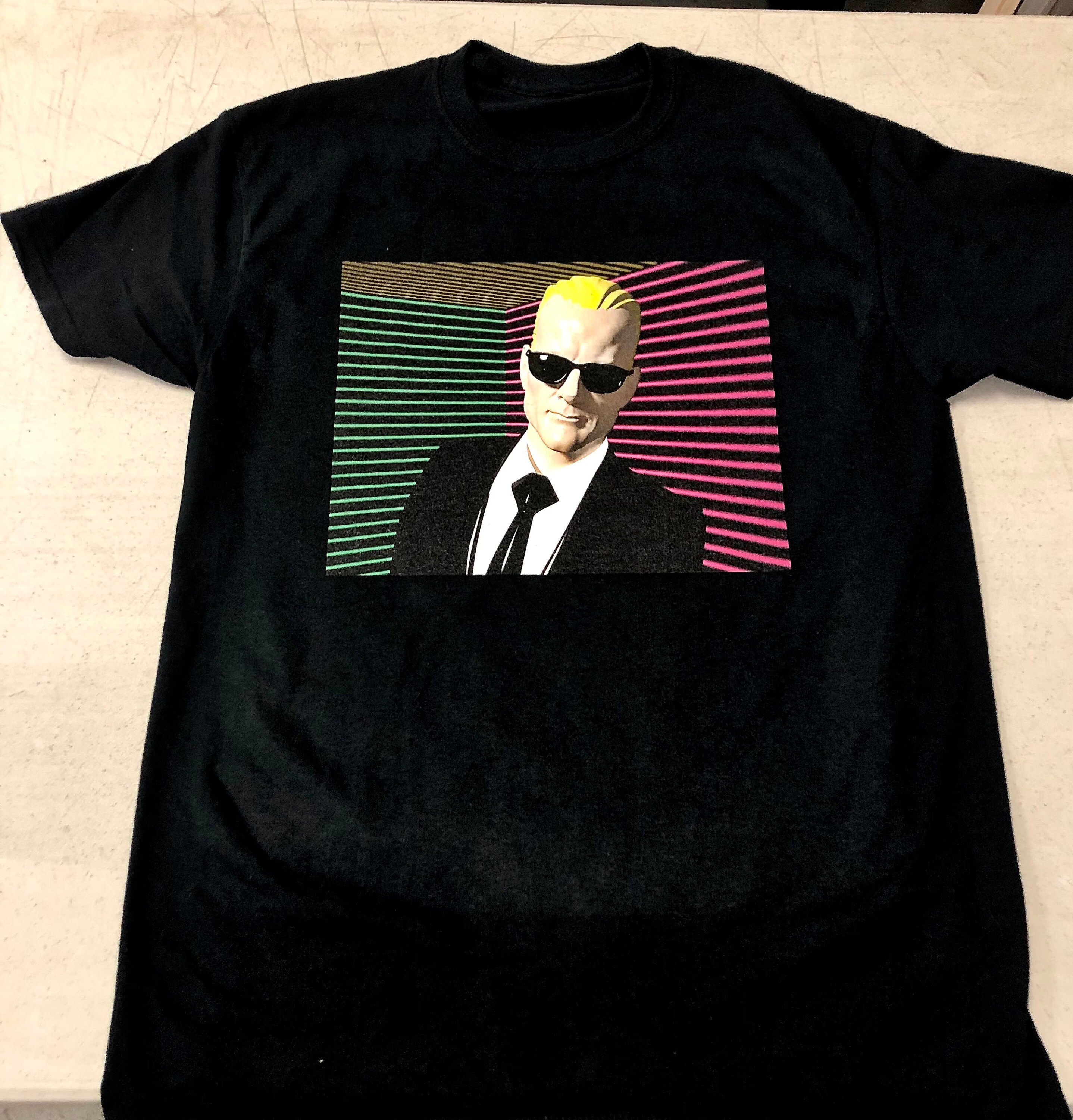 80s' Max Headroom vintage tシャツ 80s MAX HEADROOM T-shirt | What'z up