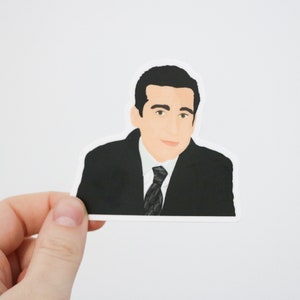 Michael Scott, Michael Scott Sticker, The Office Sticker, Vinyl Sticker, Stickers, Funny, Popular Sticker, Laptop Sticker, the office