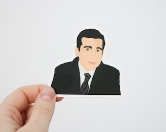 Michael Scott, Michael Scott Sticker, The Office Sticker, Vinyl Sticker, Stickers, Funny, Popular Sticker, Laptop Sticker, the office