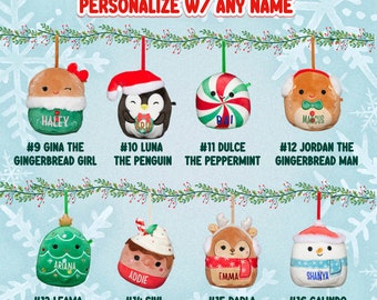 Squishmallows® Ornaments  Personalized Free – Callisters Christmas