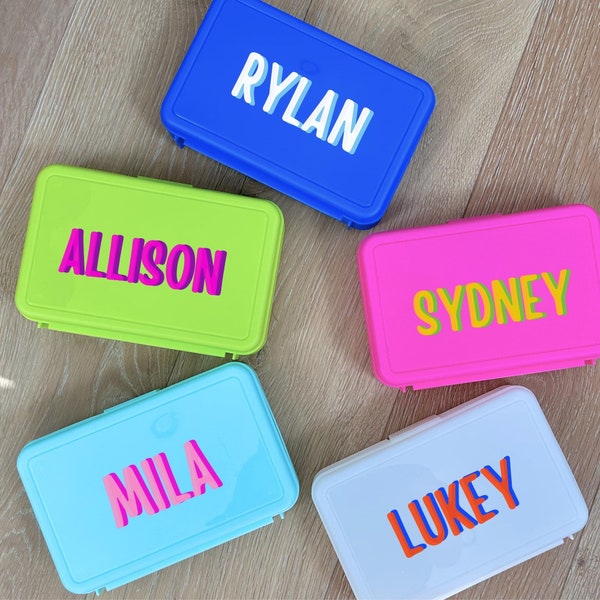 School Pencil Box Etsy