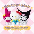 Personalized Hello Kitty & Friends Custom Name Plush, Birthday Gift, Hello Kitty Party, Kawaii Gift, Sanrio, Girl Gift, Hello Kitty Fan