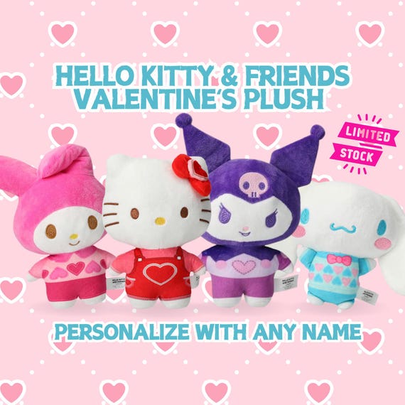 Personalized Hello Kitty & Friends 2025 Valentine's Day Custom