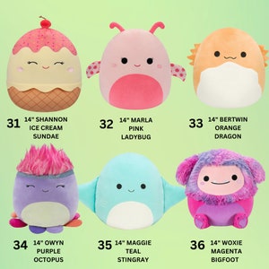 Squishmallows personnalisés pour la promotion 2024, peluche avec prénom personnalisé avec l'année, cadeau de remise des diplômes pour elle, pour lui, pour l'université, le lycée image 6