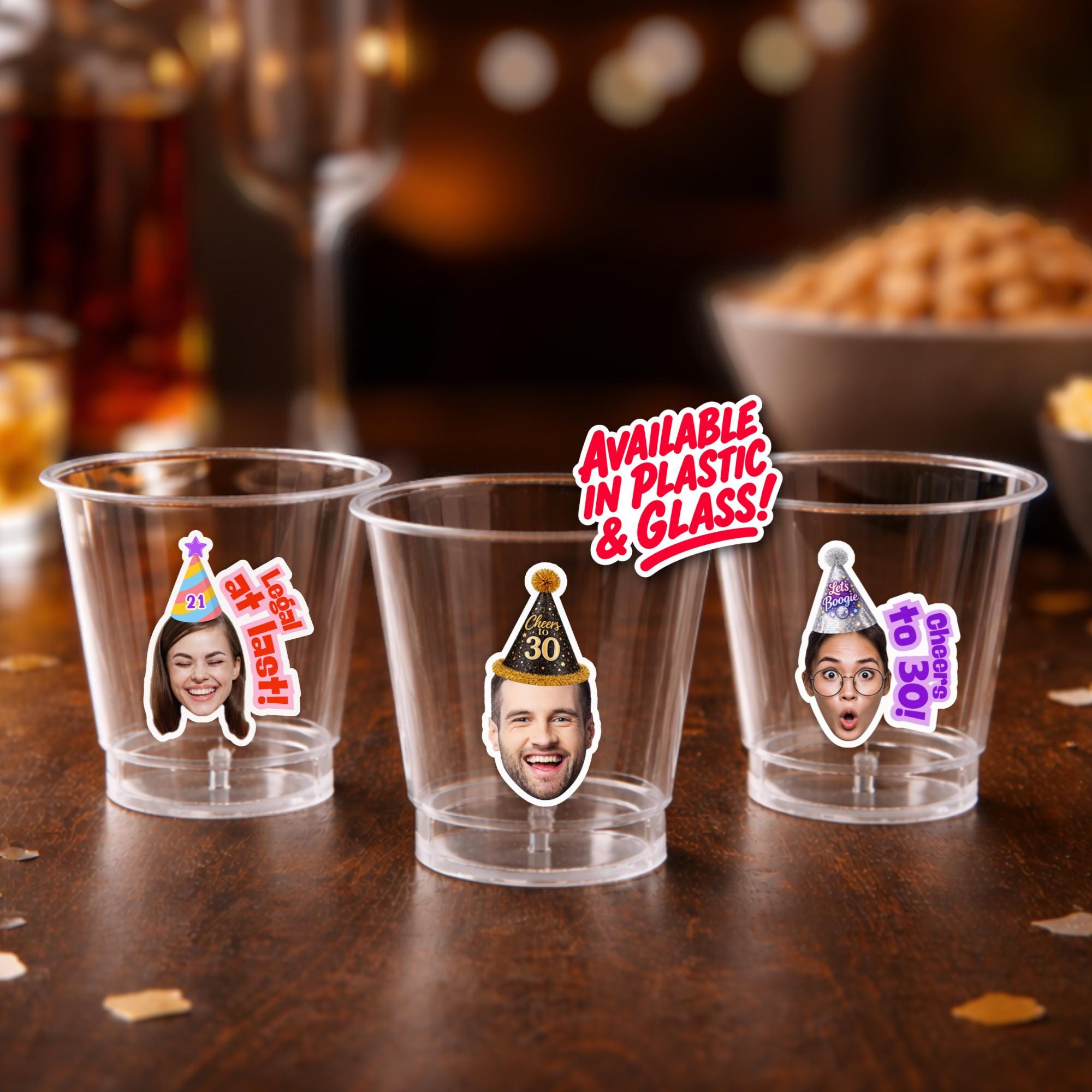 30 Birthday Shot Glasses - Etsy