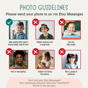 Custom Face Cupcake Toppers for Birthdays – Personalized Photo Party Decor, Head Cutouts for Birthdays, Milestones & Special Events image 15