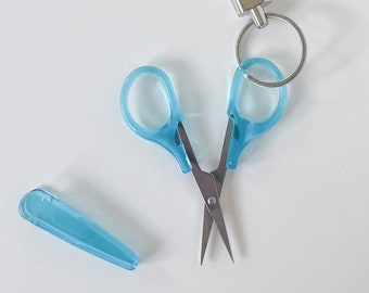 Embroidery Small Travel Scissors + Key Ring