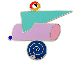 Earrings by ACME Studio VINTAGE MEMPHIS Designer Peter Shire A.Y.Y