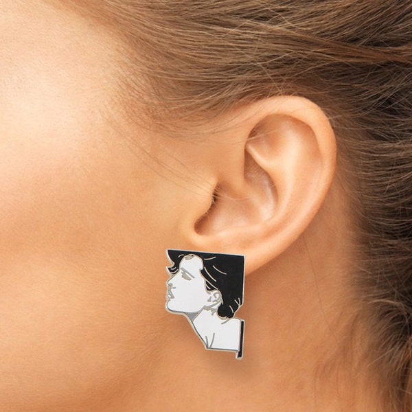 Patrick Nagel RARE Limited Edition Earrings #06 by ACME Studio