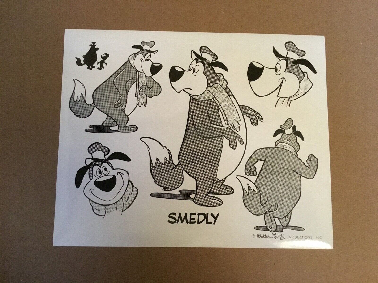 Vintage Walter Lantz Productions 8 X 10 Glossy Photo of Smedley Etsy
