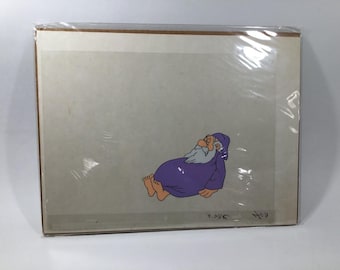 Celda de animación pintada a mano LOS ANIMALES DE NOÉ Animador de Disney Shamus Culhane NOÉ 10