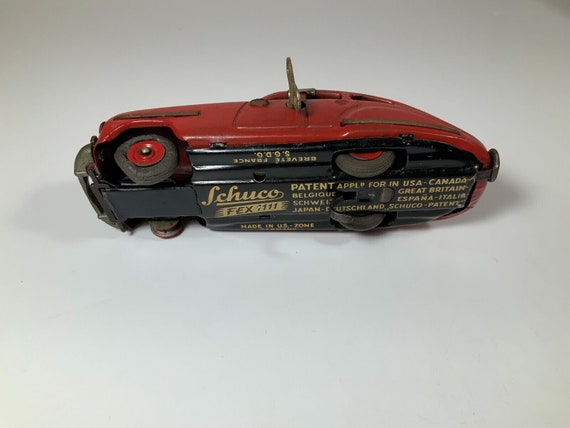 Vintage 1940s Schuco FEX 1111 Toy Wind up Car Made in US Zone - Etsy
