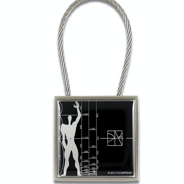 Le Corbusier "Le Modular/Figure" Key Ring by ACME Studio