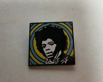 ACME Studio Jimi Hendrix Handmade Enamel Cloisonné Lapel Pin