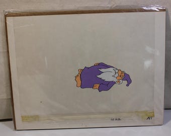 Celda de animación pintada a mano LOS ANIMALES DE NOÉ Animador de Disney Shamus Culhane NOÉ 06