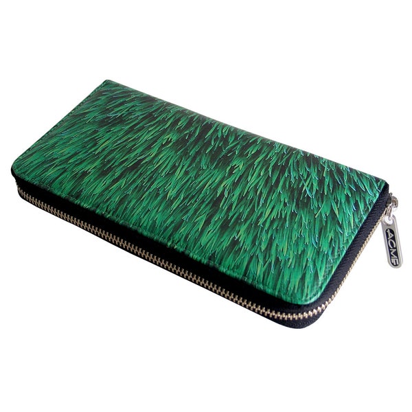 ACME Studio “Lawn" Printed 100% Leather Wallet Organizer by Rockwell Group