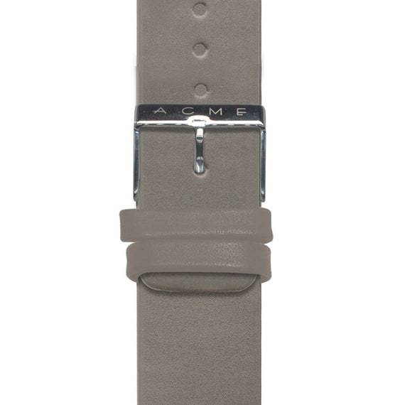 ACME Studio Gray Leather Watch Strap Watch Band 2… - image 1