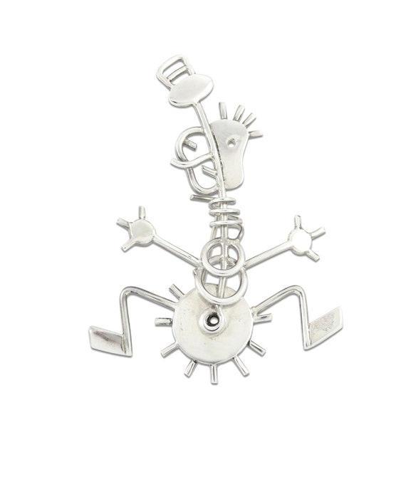 Steven Guarnaccia "Yikes!" Brooch by ACME Studio V