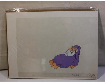 Celda de animación pintada a mano LOS ANIMALES DE NOÉ Animador de Disney Shamus Culhane NOÉ 08