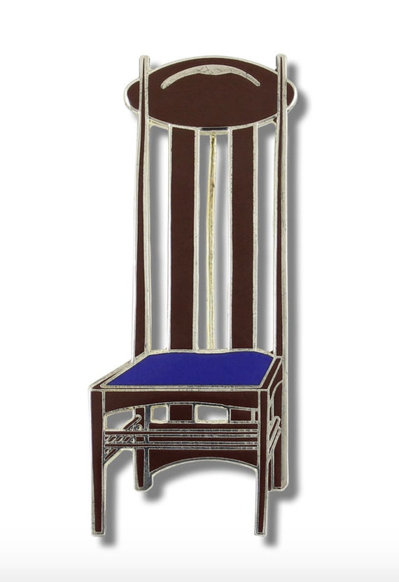 ACME "Argyle" Chair Brooch by Charles Rennie Macki