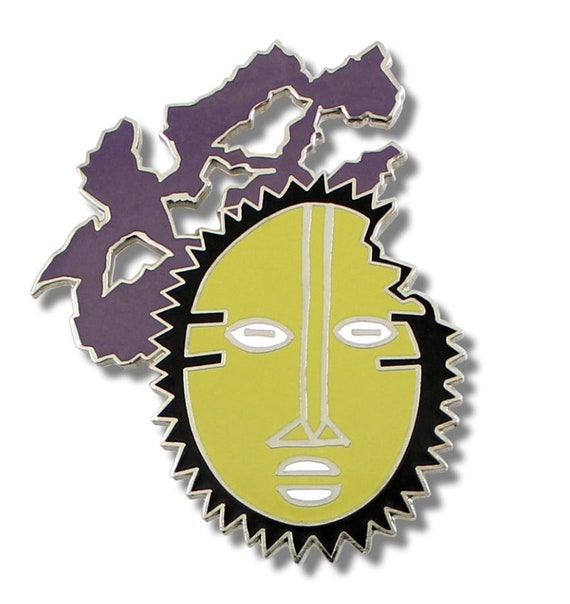 Graphic  Rod Dyer "Yaure" Brooch by ACME Studio V… - image 1