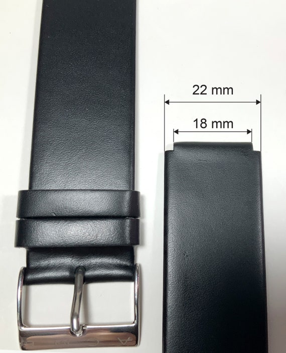 ACME Studio Gray Leather Watch Strap Watch Band 2… - image 2